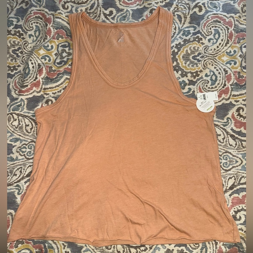 Offline by Aerie Peach Sleeveless Tank